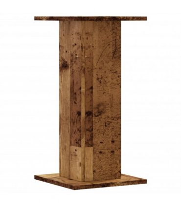 vidaXL Plant Stands 2 pcs Old Wood 30x30x60 cm Engineered Wood