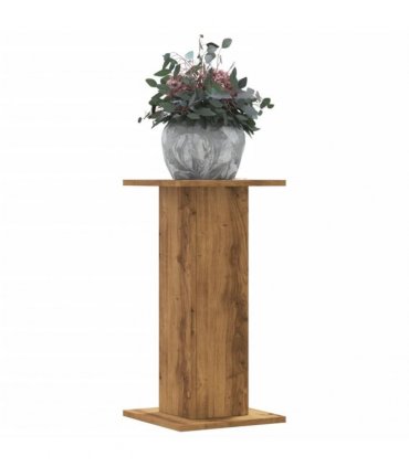 vidaXL Plant Stands 2 pcs Artisian Oak 30x30x60 cm Engineered Wood