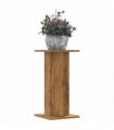 vidaXL Plant Stands 2 pcs Artisian Oak 30x30x60 cm Engineered Wood