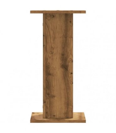 vidaXL Plant Stands 2 pcs Artisian Oak 30x30x60 cm Engineered Wood