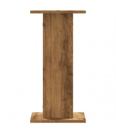 vidaXL Plant Stands 2 pcs Artisian Oak 30x30x60 cm Engineered Wood
