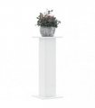 vidaXL Plant Stands 2 pcs White 30x30x80 cm Engineered Wood