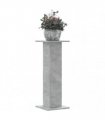 vidaXL Plant Stands 2 pcs Concrete Grey 30x30x80 cm Engineered Wood