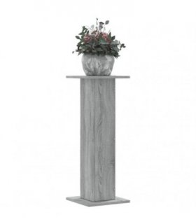 vidaXL Plant Stands 2 pcs Grey Sonoma 30x30x80 cm Engineered Wood