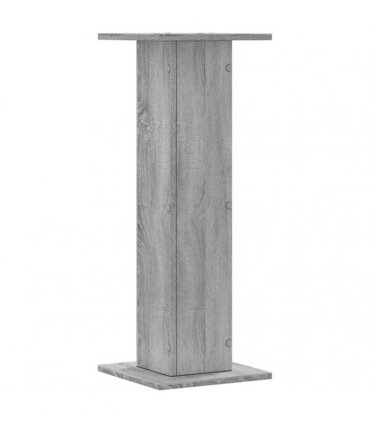 vidaXL Plant Stands 2 pcs Grey Sonoma 30x30x80 cm Engineered Wood