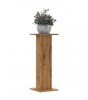 vidaXL Plant Stands 2 pcs Artisian Oak 30x30x80 cm Engineered Wood