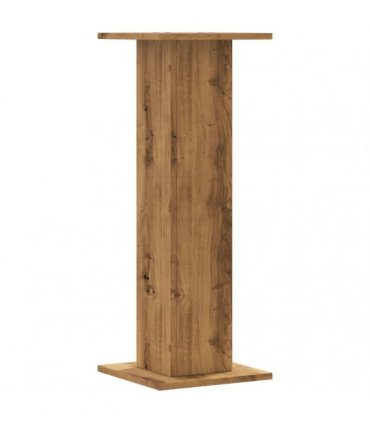 vidaXL Plant Stands 2 pcs Artisian Oak 30x30x80 cm Engineered Wood