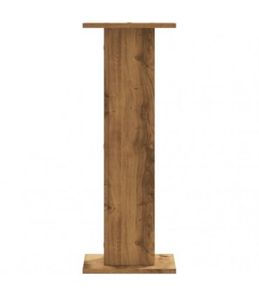 vidaXL Plant Stands 2 pcs Artisian Oak 30x30x80 cm Engineered Wood