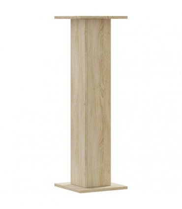 vidaXL Plant Stands 2 pcs Sonoma Oak 30x30x95 cm Engineered Wood