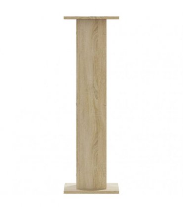 vidaXL Plant Stands 2 pcs Sonoma Oak 30x30x95 cm Engineered Wood