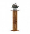 vidaXL Plant Stands 2 pcs Old Wood 30x30x95 cm Engineered Wood