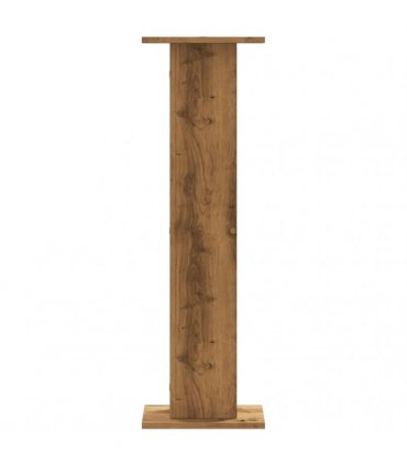 vidaXL Plant Stands 2 pcs Artisian Oak 30x30x95 cm Engineered Wood