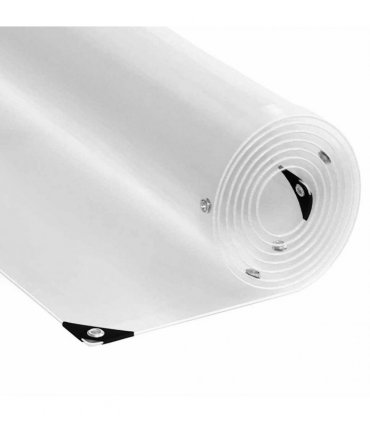 vidaXL Plant Cover with Eyelets 1x4 m PVC
