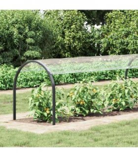 vidaXL Plant Cover with Eyelets 1x6 m PVC