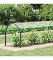 vidaXL Plant Cover with Eyelets 1x6 m PVC