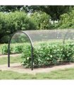 vidaXL Plant Cover with Eyelets 2x4 m PVC