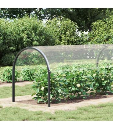 vidaXL Plant Cover with Eyelets 2x5 m PVC