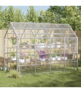 vidaXL Plant Cover with Eyelets 3x5 m PVC