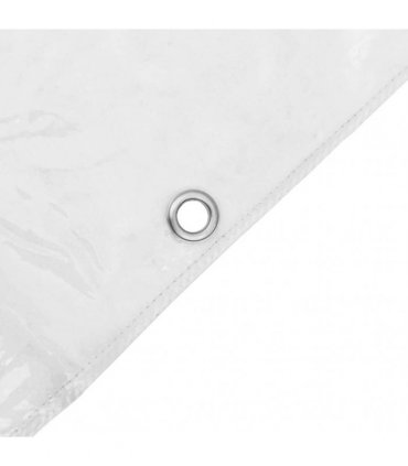 vidaXL Plant Cover with Eyelets 3x5 m PVC