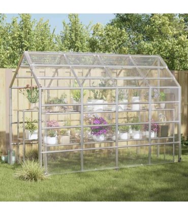 vidaXL Plant Cover with Eyelets 3x6 m PVC