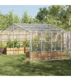 vidaXL Plant Cover with Eyelets 3x10 m PVC