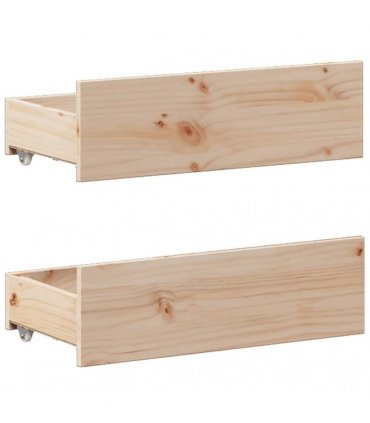 vidaXL Bed Frame without Mattress with Headboard 140x190 cm