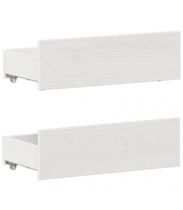 vidaXL Bed Frame without Mattress with Headboard White 120x190 cm
