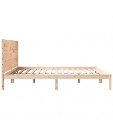 vidaXL Extra Long Bed Frame without Mattress 200x210 cm Solid Wood