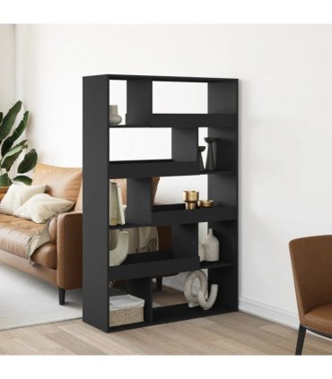 vidaXL Bookcase Black 100x33x156,5 cm Engineered Wood