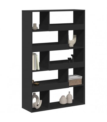 vidaXL Bookcase Black 100x33x156,5 cm Engineered Wood