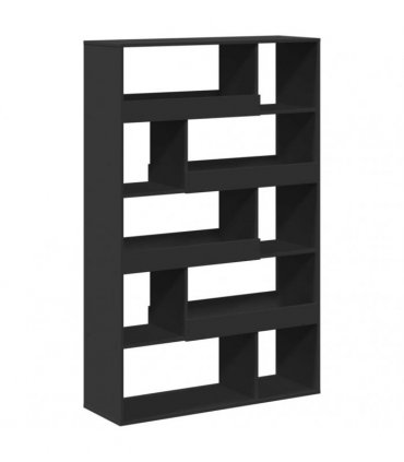 vidaXL Bookcase Black 100x33x156,5 cm Engineered Wood