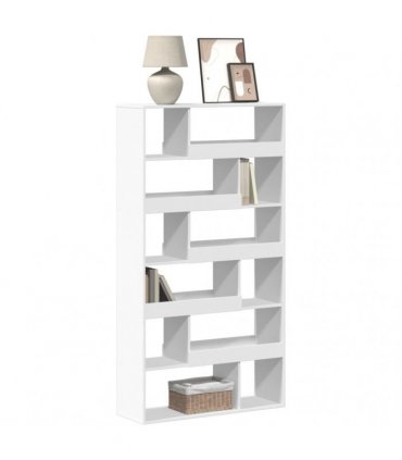 vidaXL Bookcase White 100x33x187,5 cm Engineered Wood