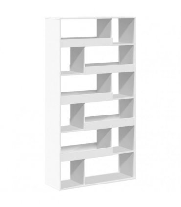 vidaXL Bookcase White 100x33x187,5 cm Engineered Wood