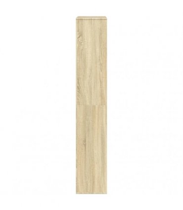 vidaXL Bookcase Sonoma Oak 100x33x187,5 cm Engineered Wood