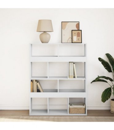 vidaXL Bookcase White 100x33x125,5 cm Engineered Wood