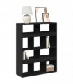 vidaXL Bookcase Black 100x33x125,5 cm Engineered Wood