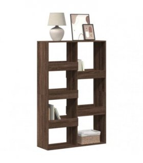 vidaXL Bookcase Brown Oak 100x33x155,5 cm Engineered Wood