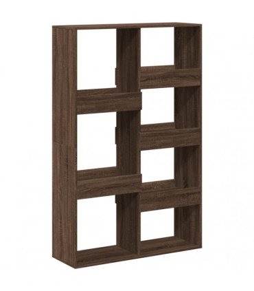 vidaXL Bookcase Brown Oak 100x33x155,5 cm Engineered Wood