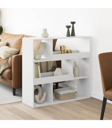 vidaXL Room Divider White 100x33x94,5 cm Engineered Wood