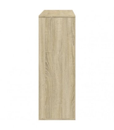 vidaXL Room Divider Sonoma Oak 100x33x94,5 cm Engineered Wood