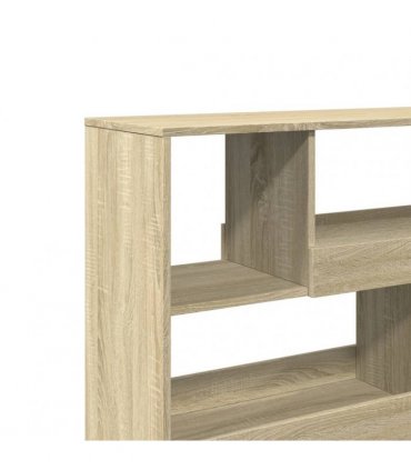 vidaXL Room Divider Sonoma Oak 100x33x94,5 cm Engineered Wood