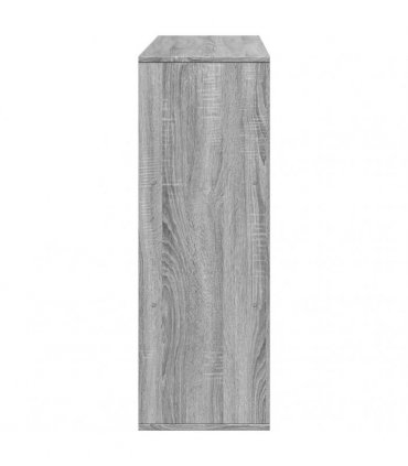 vidaXL Room Divider Grey Sonoma 100x33x94,5 cm Engineered Wood
