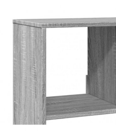 vidaXL Room Divider Grey Sonoma 100x33x125,5 cm Engineered Wood