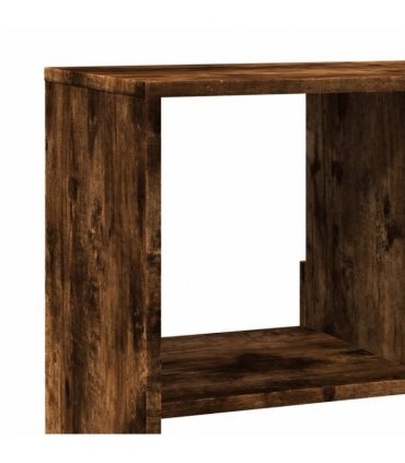 vidaXL Room Divider Smoked Oak100x33x156,5 cm Engineered Wood