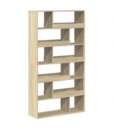 vidaXL Room Divider Sonoma Oak 100x33x187,5 cm Engineered Wood