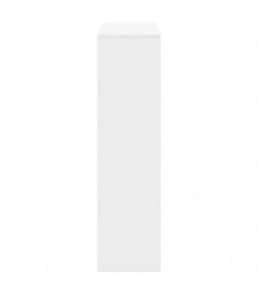 vidaXL Room Divider White 100x33x125,5 cm Engineered Wood