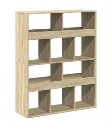 vidaXL Room Divider Sonoma Oak 100x33x125,5 cm Engineered Wood