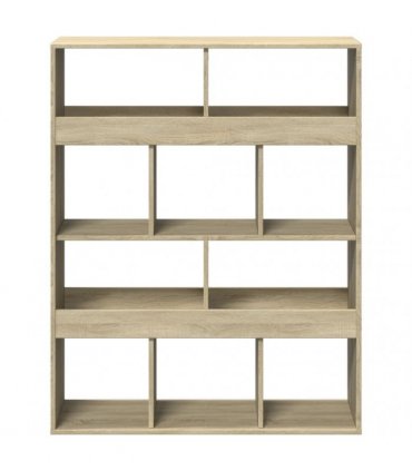 vidaXL Room Divider Sonoma Oak 100x33x125,5 cm Engineered Wood