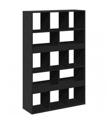 vidaXL Room Divider Black 100x33x156,5 cm Engineered Wood