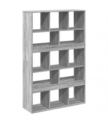 vidaXL Room Divider Grey Sonoma 100x33x156,5 cm Engineered Wood